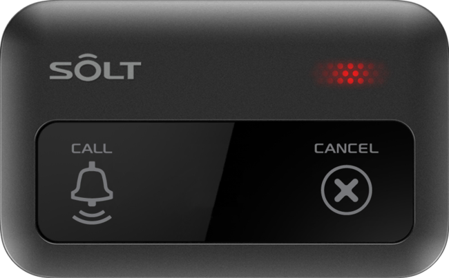 CST Call Buttons. SOLT SB9 black, two buttons. 