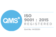 QMS ISO 9001 : 2015 Registered. CST Accreditation. 