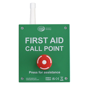 CST First Aid Call Point. Wireless Emergency Smack Button. 