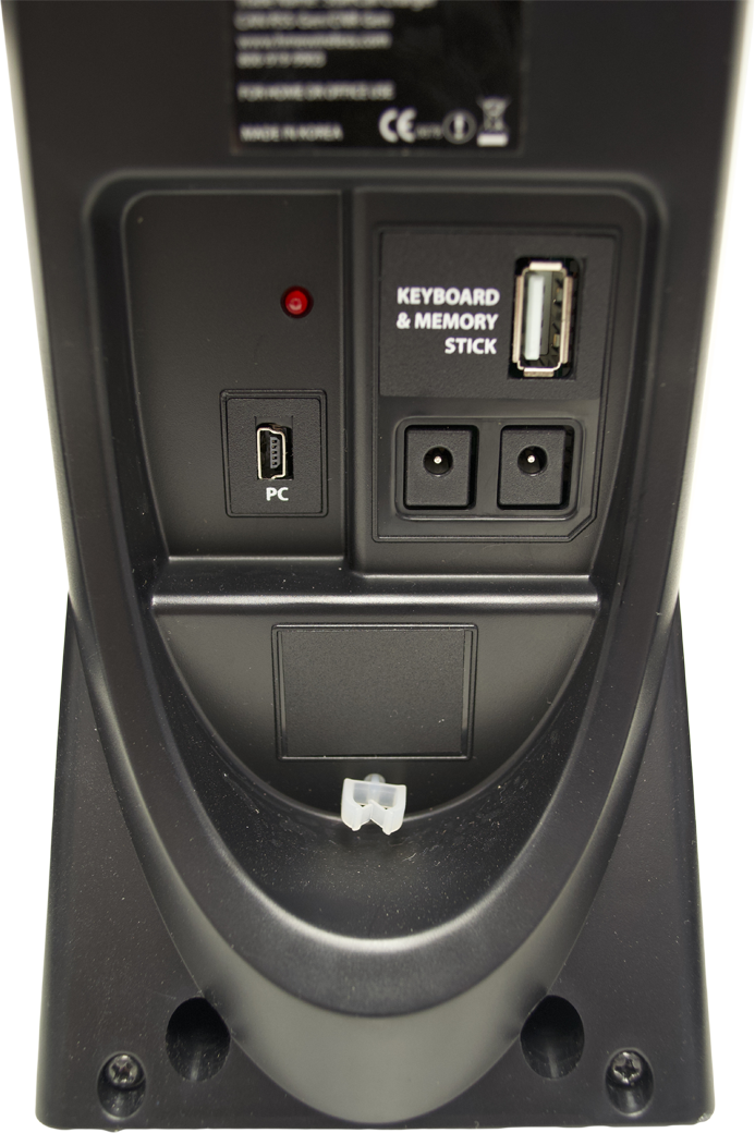CST Charging Racks. Digital IQ 15 Slot Charger, back image of ports. 